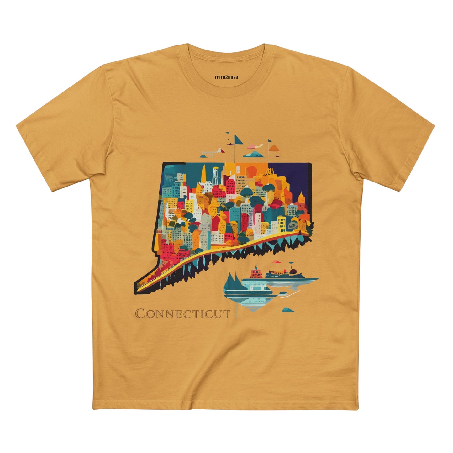 US State Shirts, Connecticut Shirt