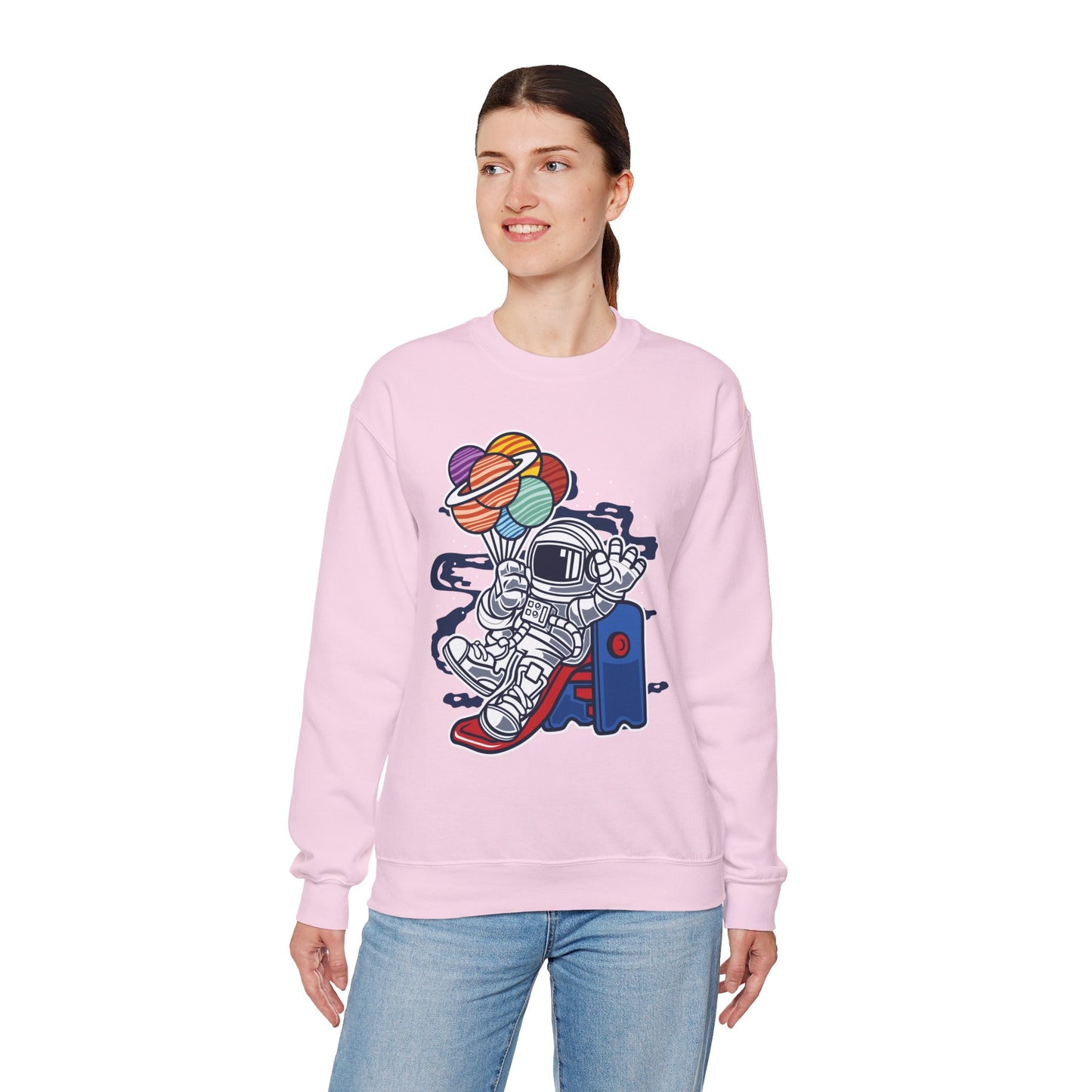 Space Shuttle Sweatshirt, Cosmic Sweatshirt, Astronaut Sweatshirt, Space Cosmic Sweatshirt