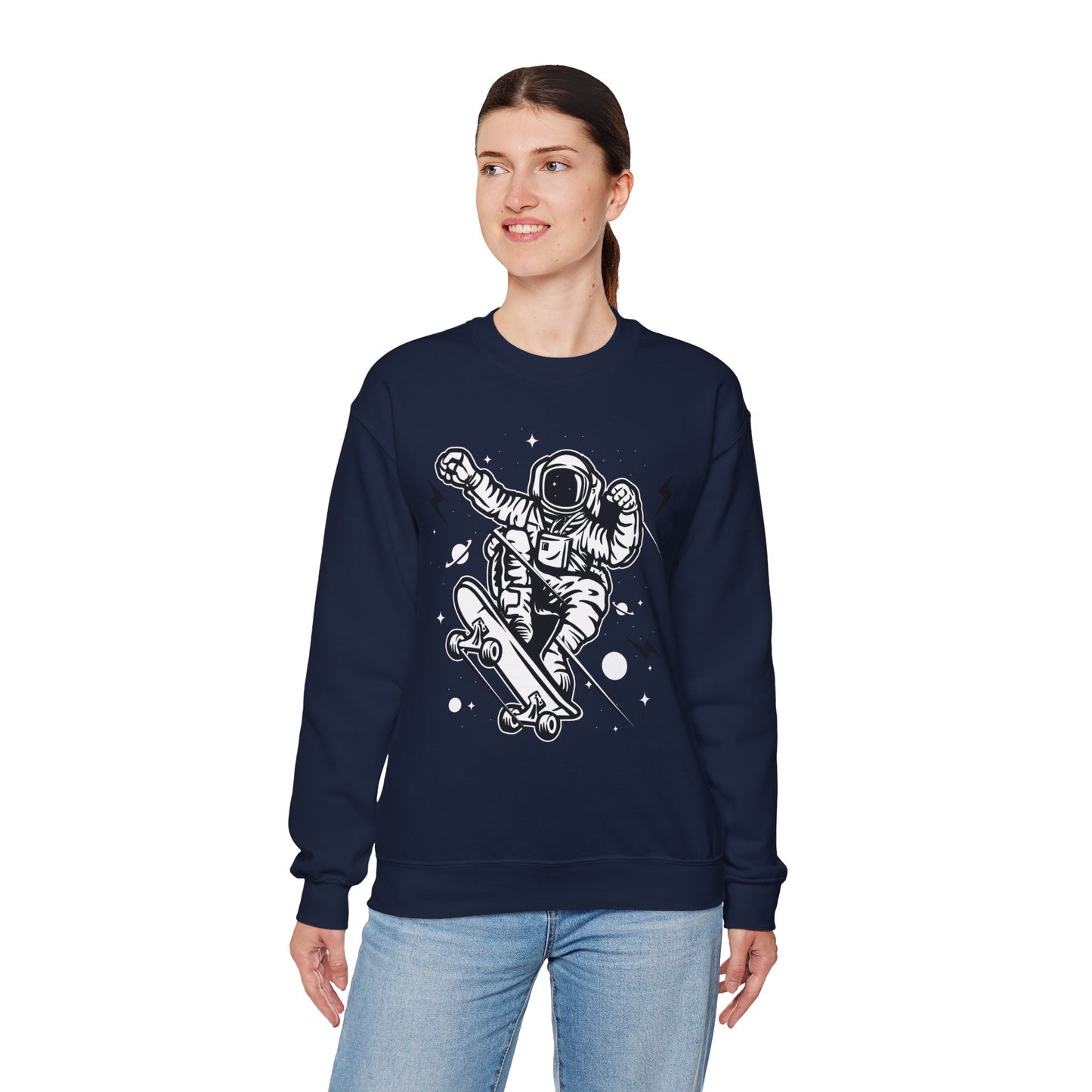 Space Shuttle Sweatshirt, Cosmic Sweatshirt, Astronaut Sweatshirt, Space Cosmic Sweatshirt