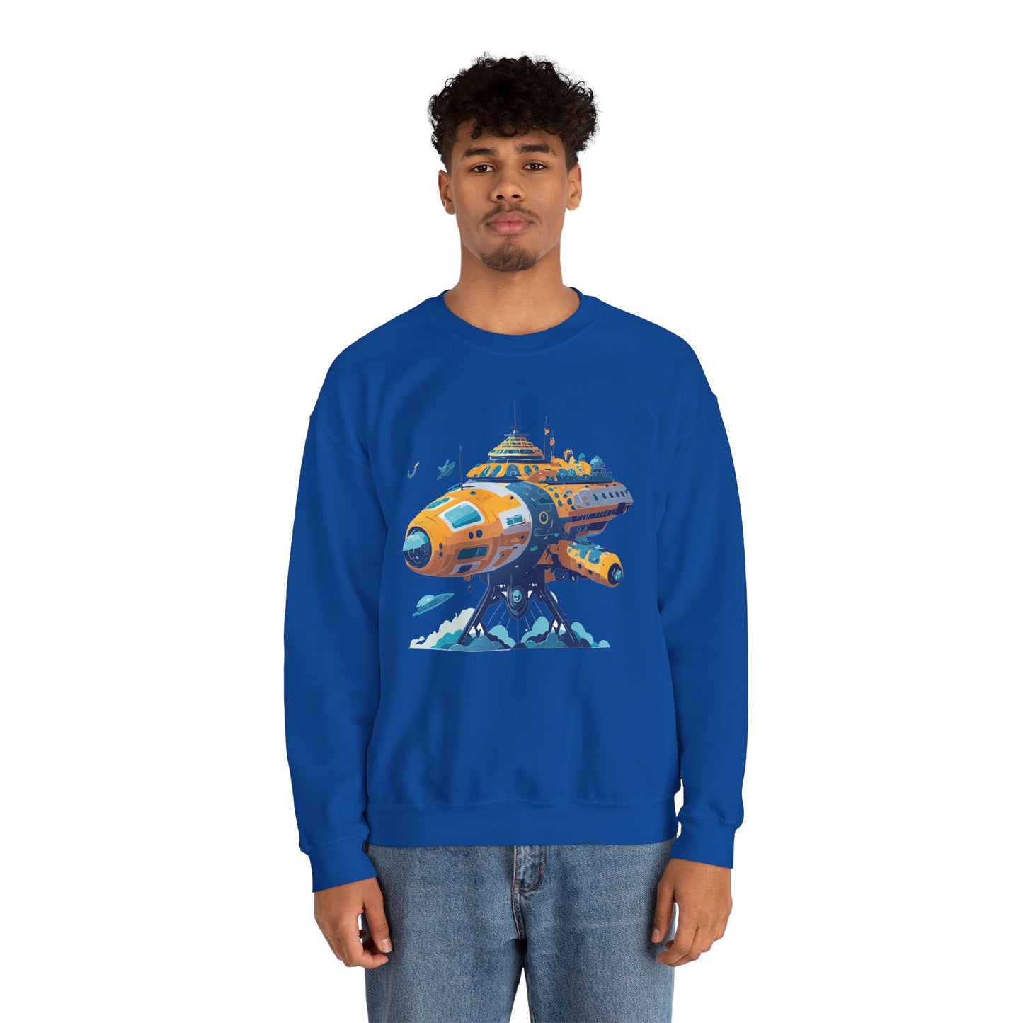 Space Shuttle Sweatshirt, Cosmic Sweatshirt, Astronaut Sweatshirt, Space Cosmic Sweatshirt