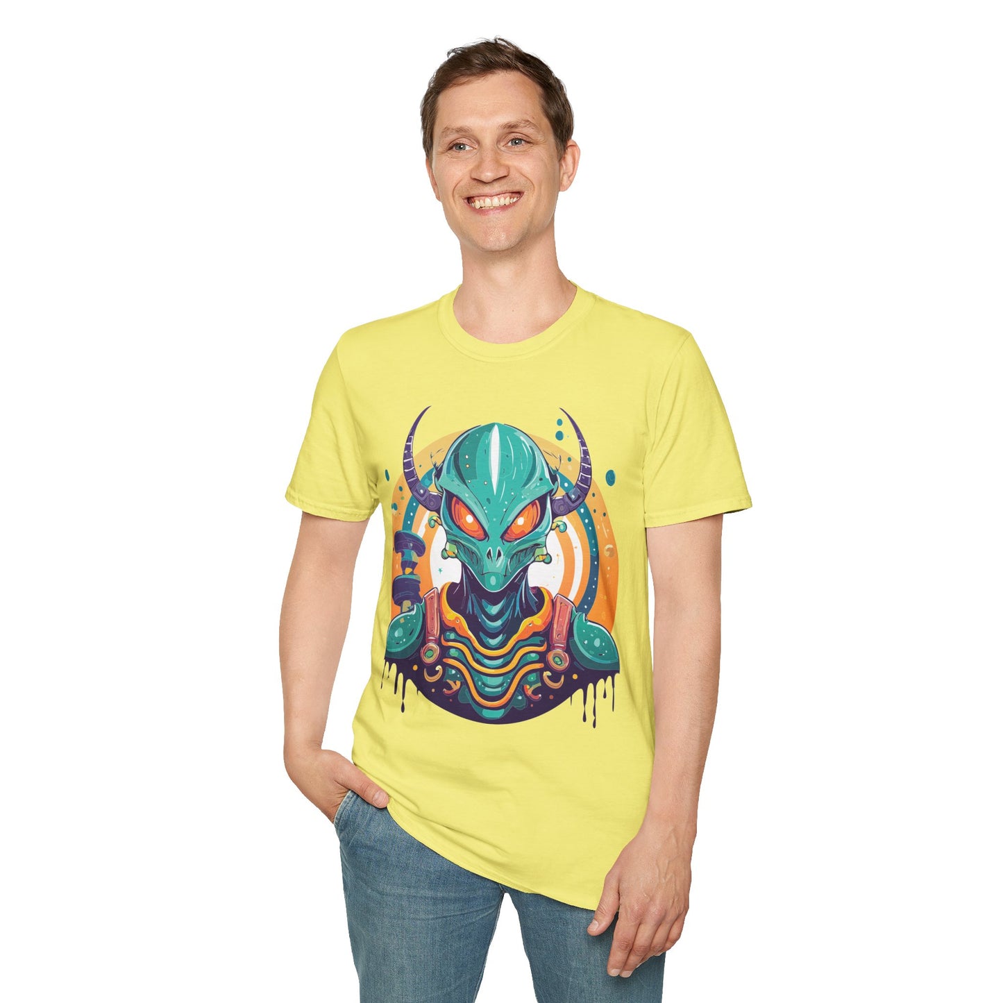 Alien T Shirt, Cosmos Shirt, Shirt with Aliens, Cosmo Shirts