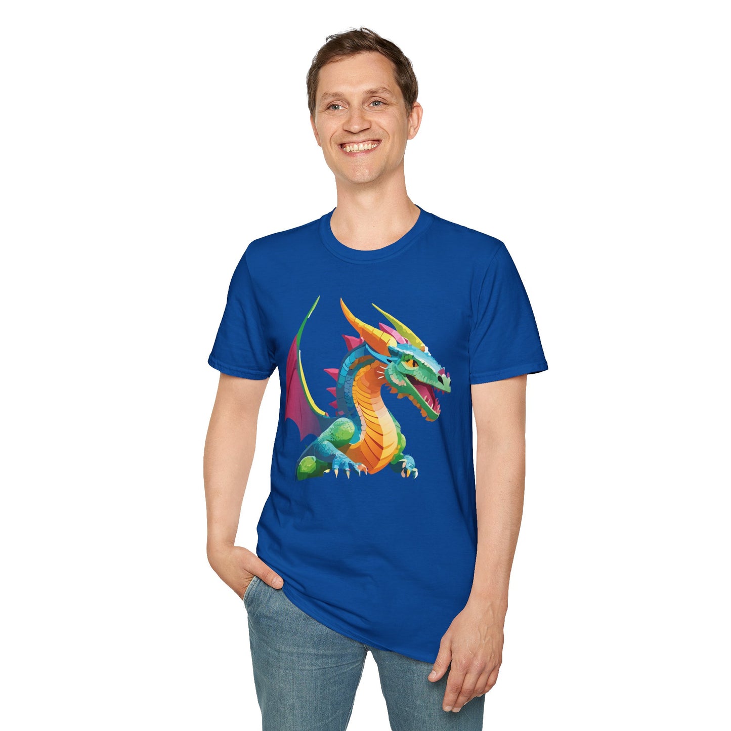 Dragon T Shirt, Dragon Shirt, Shirt with Animals, Animal Shirt