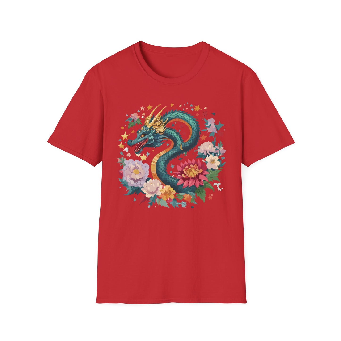 Dragon T Shirt, Dragon Shirt, Shirt with Animals, Animal Shirt