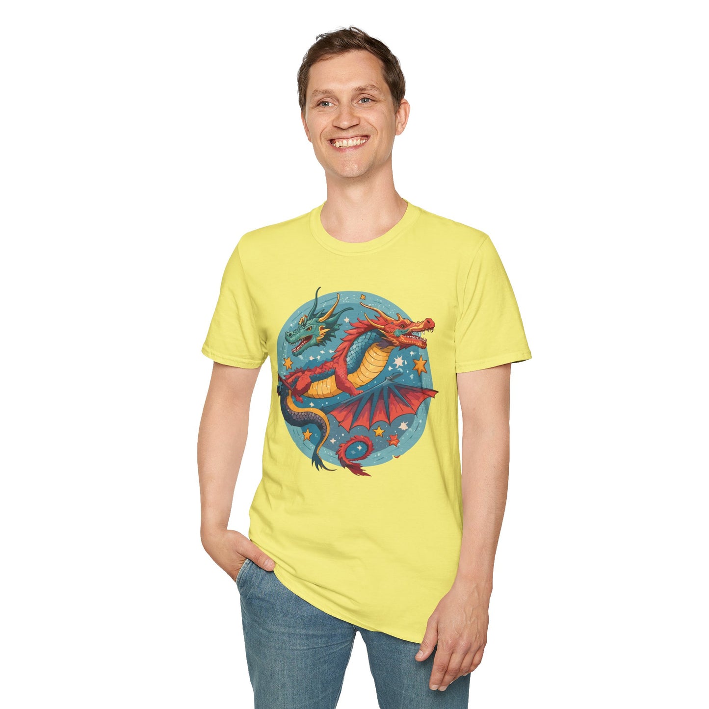 Dragon T Shirt, Dragon Shirt, Shirt with Animals, Animal Shirt