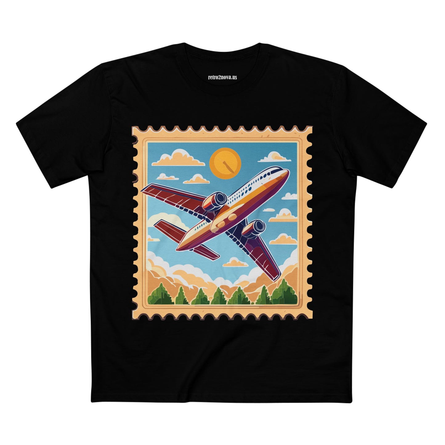 Stamp Shirt, Postage Stamp Shirt