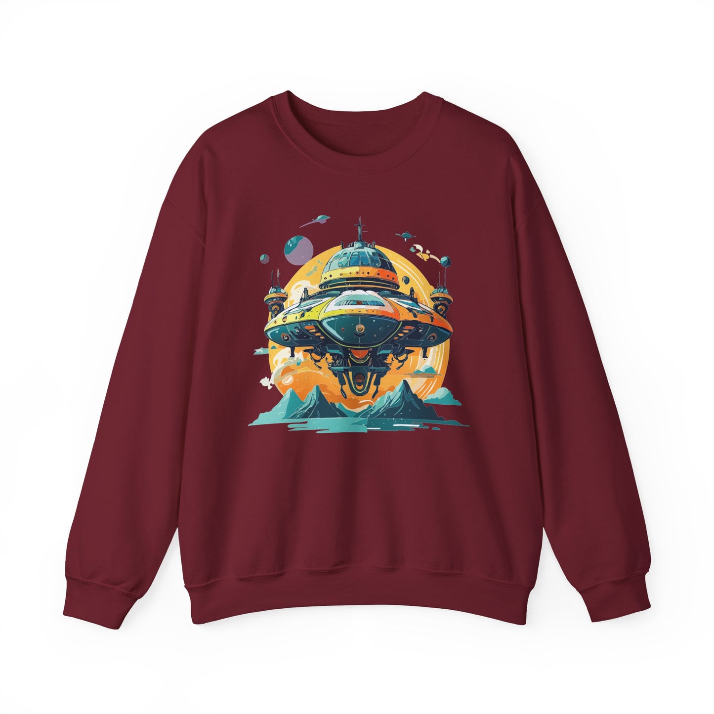 Space Shuttle Sweatshirt, Cosmic Sweatshirt, Astronaut Sweatshirt, Space Cosmic Sweatshirt