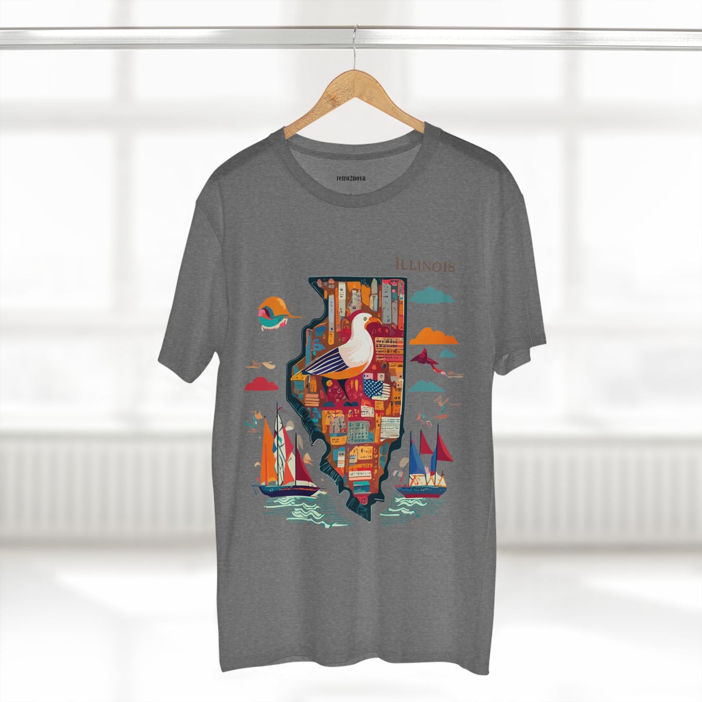 US State Shirts, Illinois Shirt