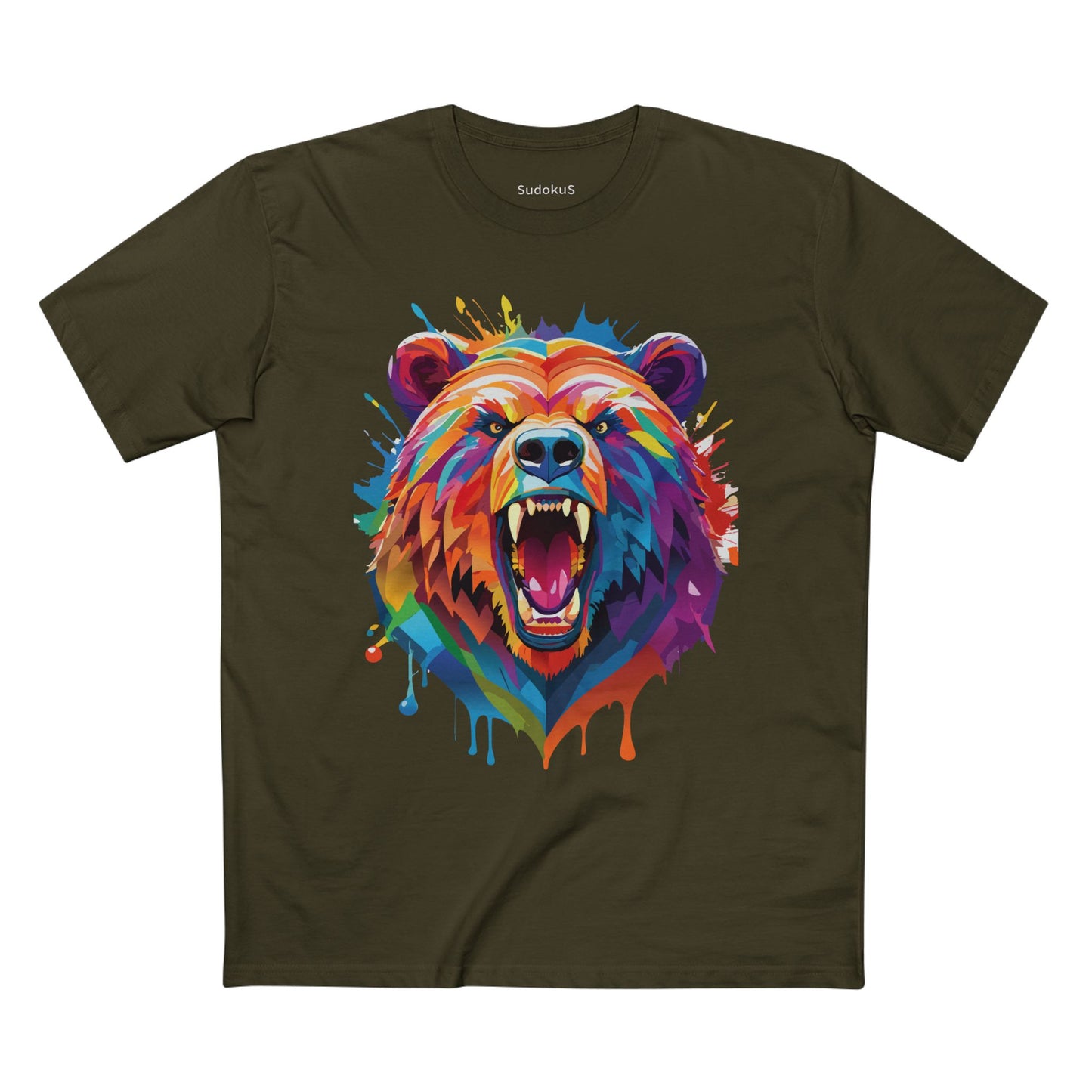 Animal Shirt, Bear Shirt - SudokuS