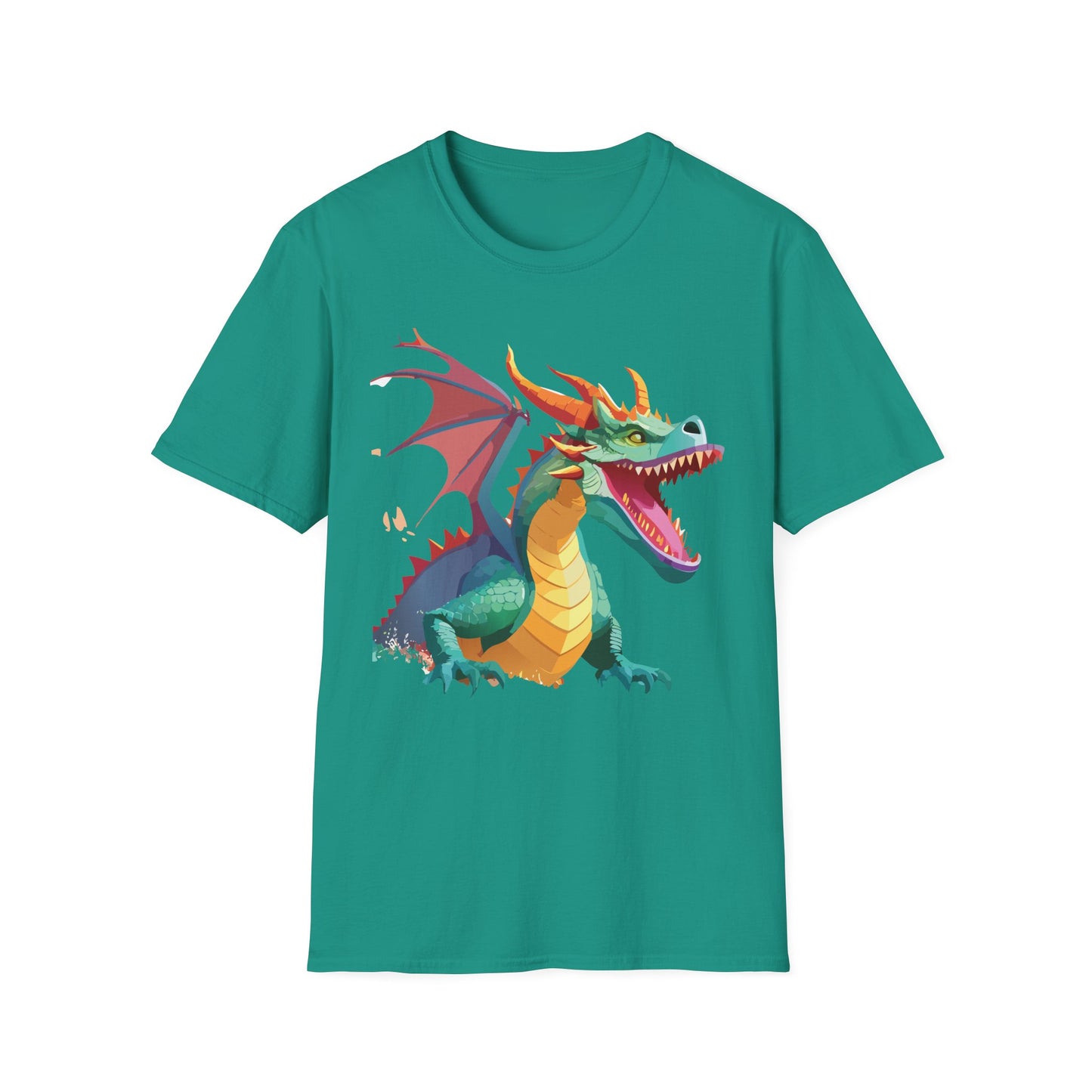 Dragon T Shirt, Dragon Shirt, Shirt with Animals, Animal Shirt