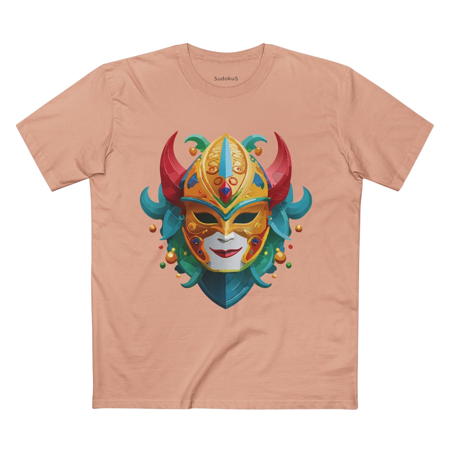 Mask Shirt, Shirt with Face - SudokuS
