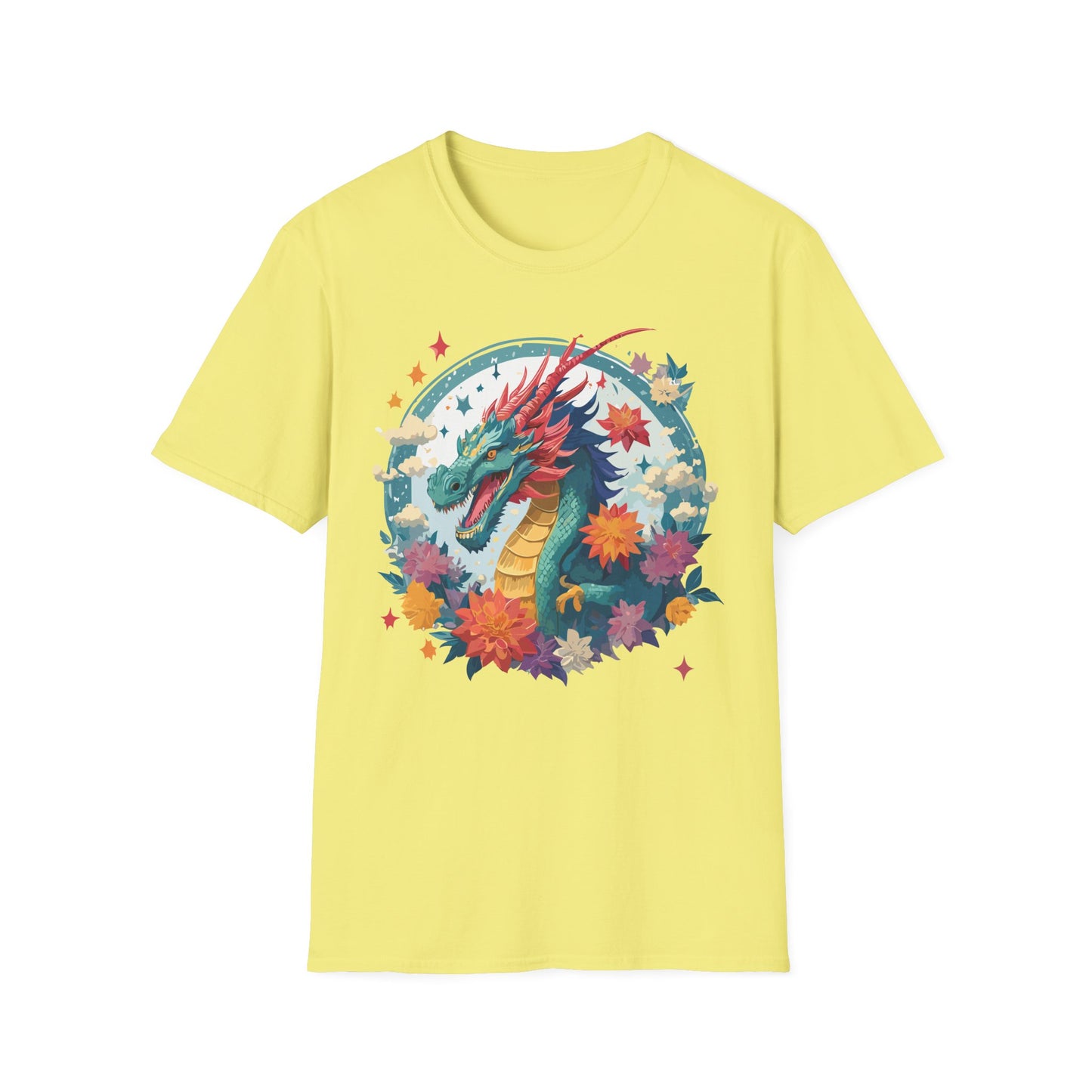 Dragon T Shirt, Dragon Shirt, Shirt with Animals, Animal Shirt