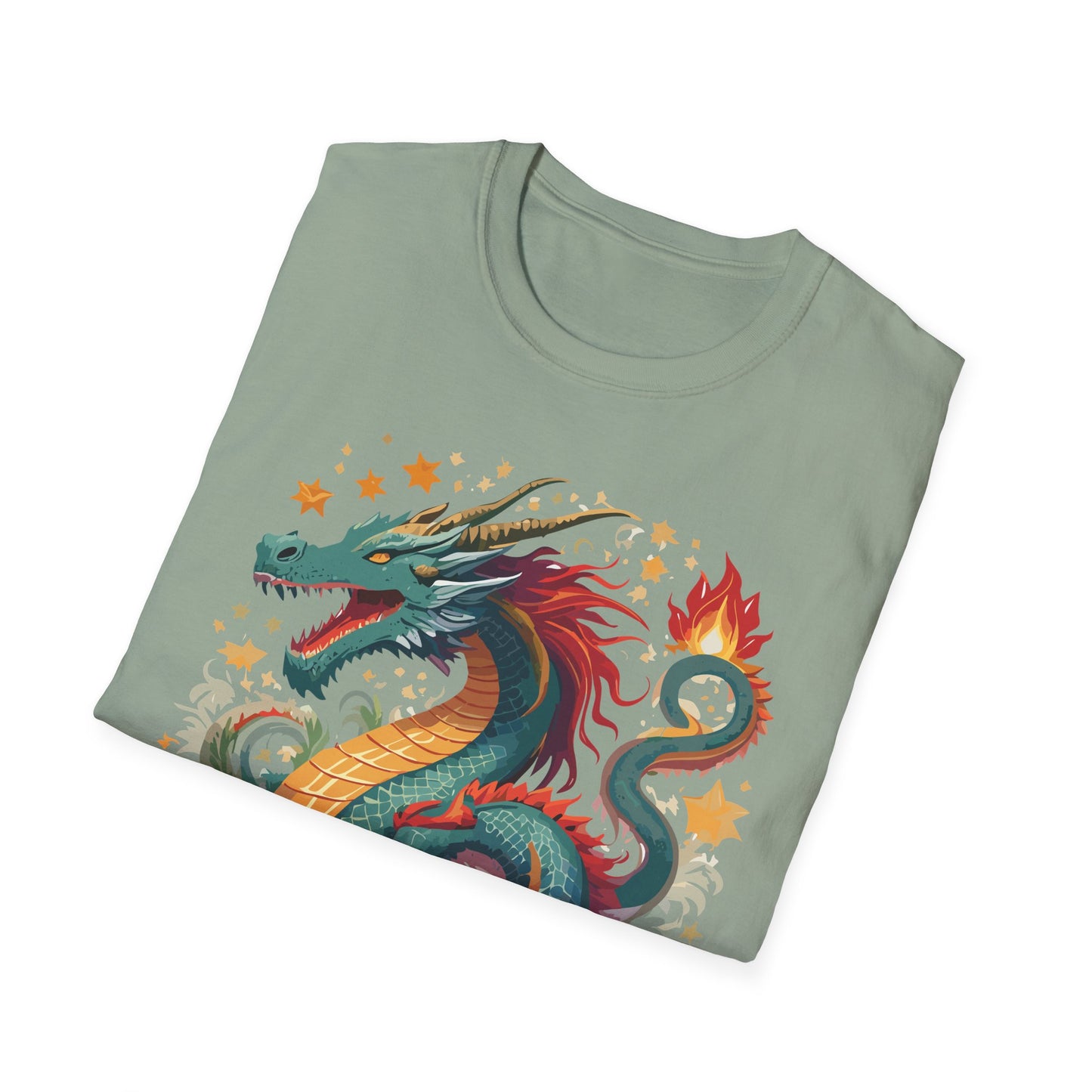Dragon T Shirt, Dragon Shirt, Shirt with Animals, Animal Shirt