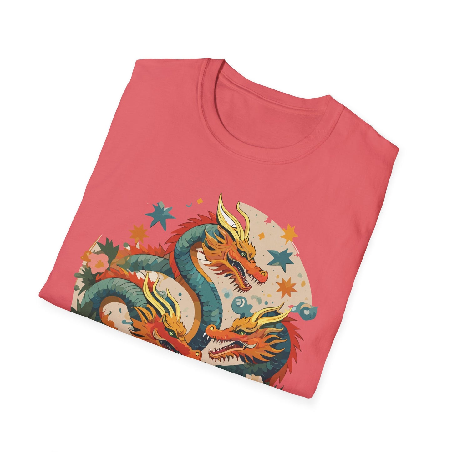 Dragon T Shirt, Dragon Shirt, Shirt with Animals, Animal Shirt
