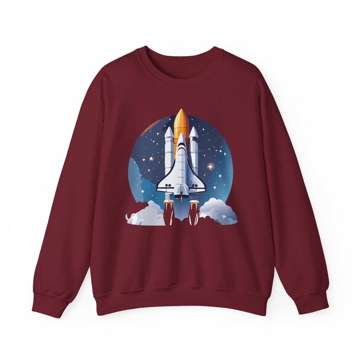 Space Shuttle Sweatshirt, Cosmic Sweatshirt, Astronaut Sweatshirt, Space Cosmic Sweatshirt