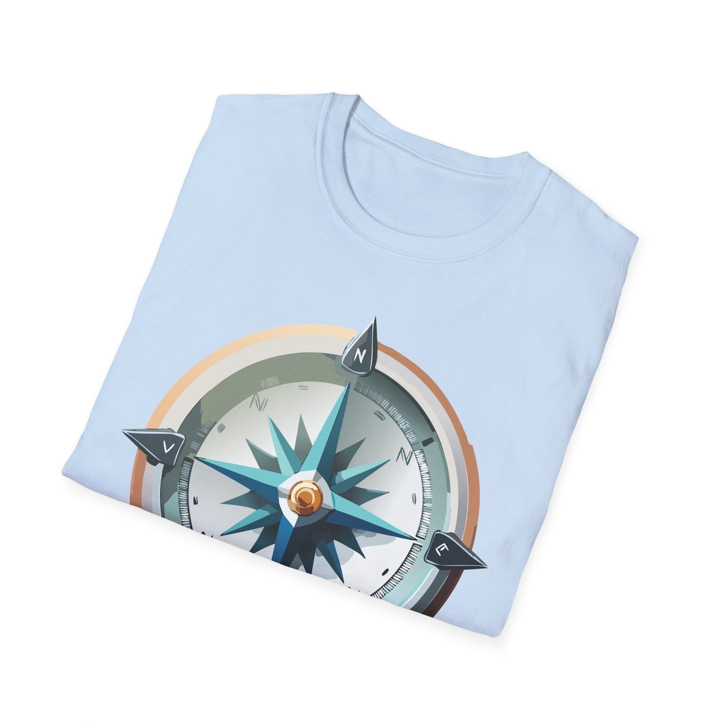 Compass T Shirt, Compass Shirt, Shirt with Compass, Navigator Shirt
