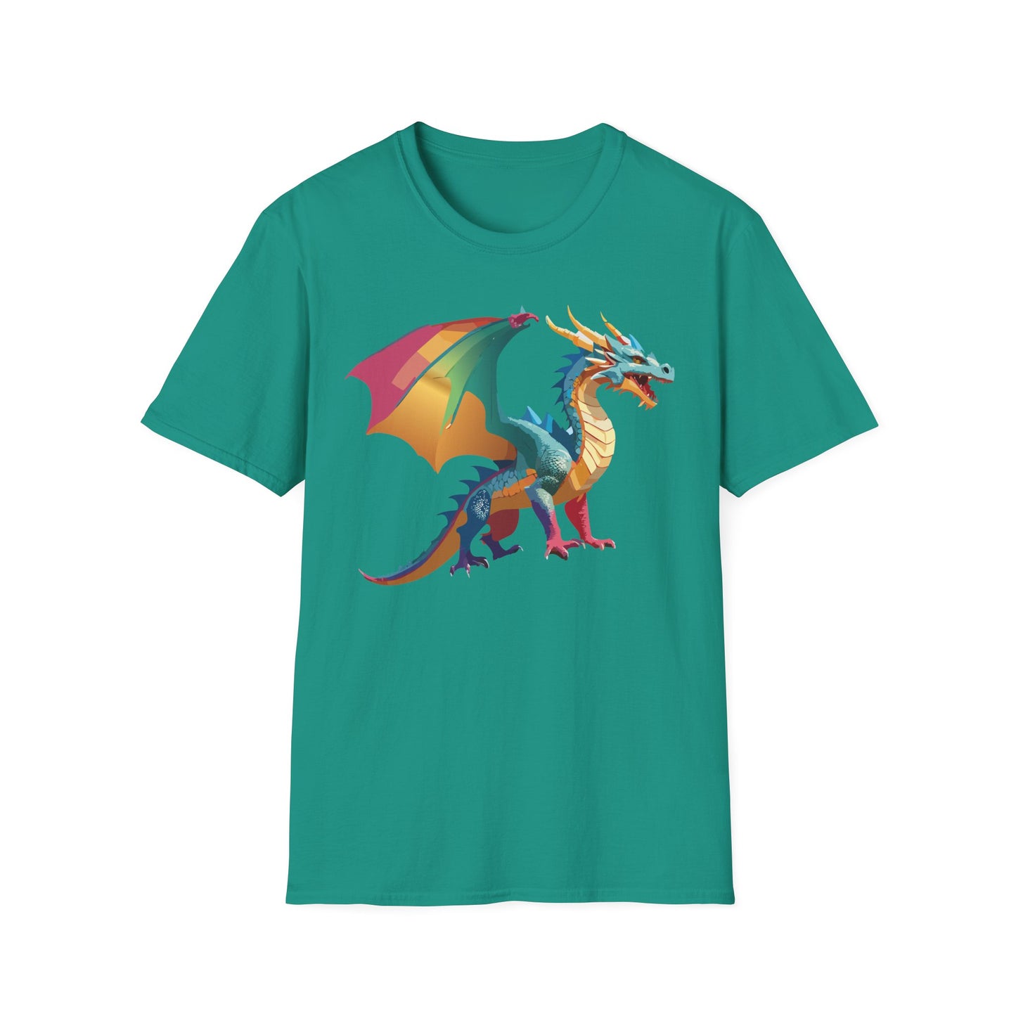 Dragon T Shirt, Dragon Shirt, Shirt with Animals, Animal Shirt