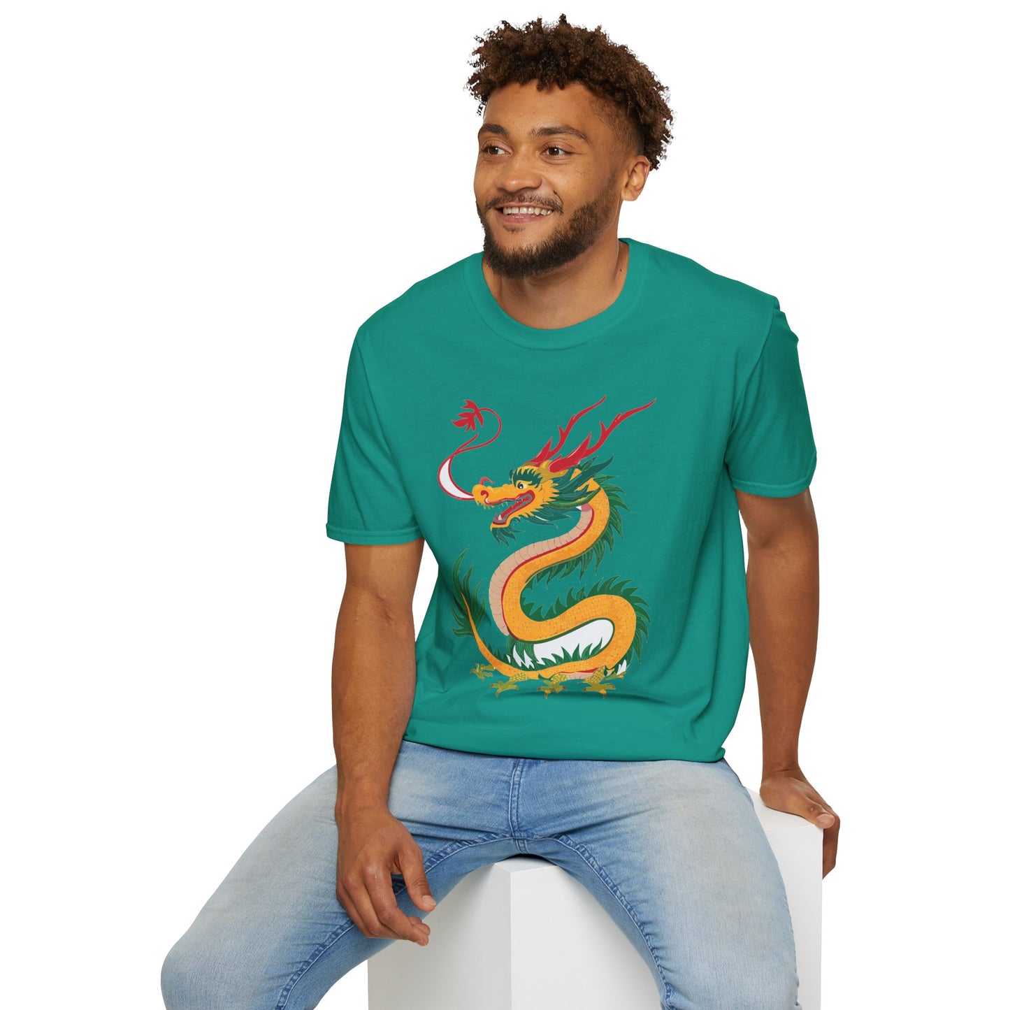 Dragon T Shirt, Dragon Shirt, Shirt with Animals, Animal Shirt