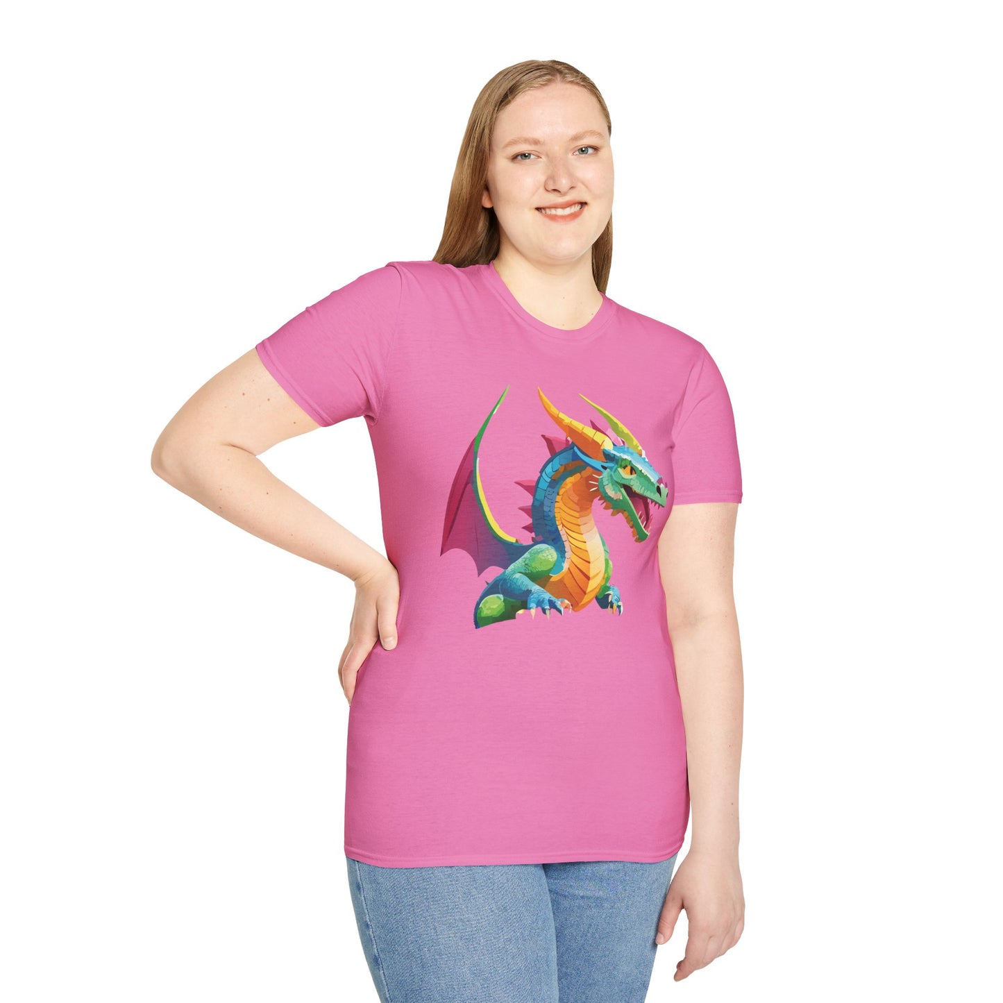Dragon T Shirt, Dragon Shirt, Shirt with Animals, Animal Shirt