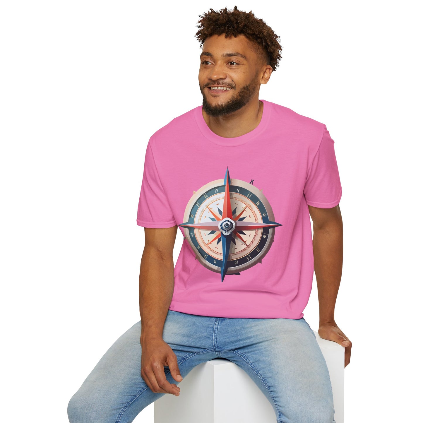 Compass T Shirt, Compass Shirt, Shirt with Compass, Navigator Shirt