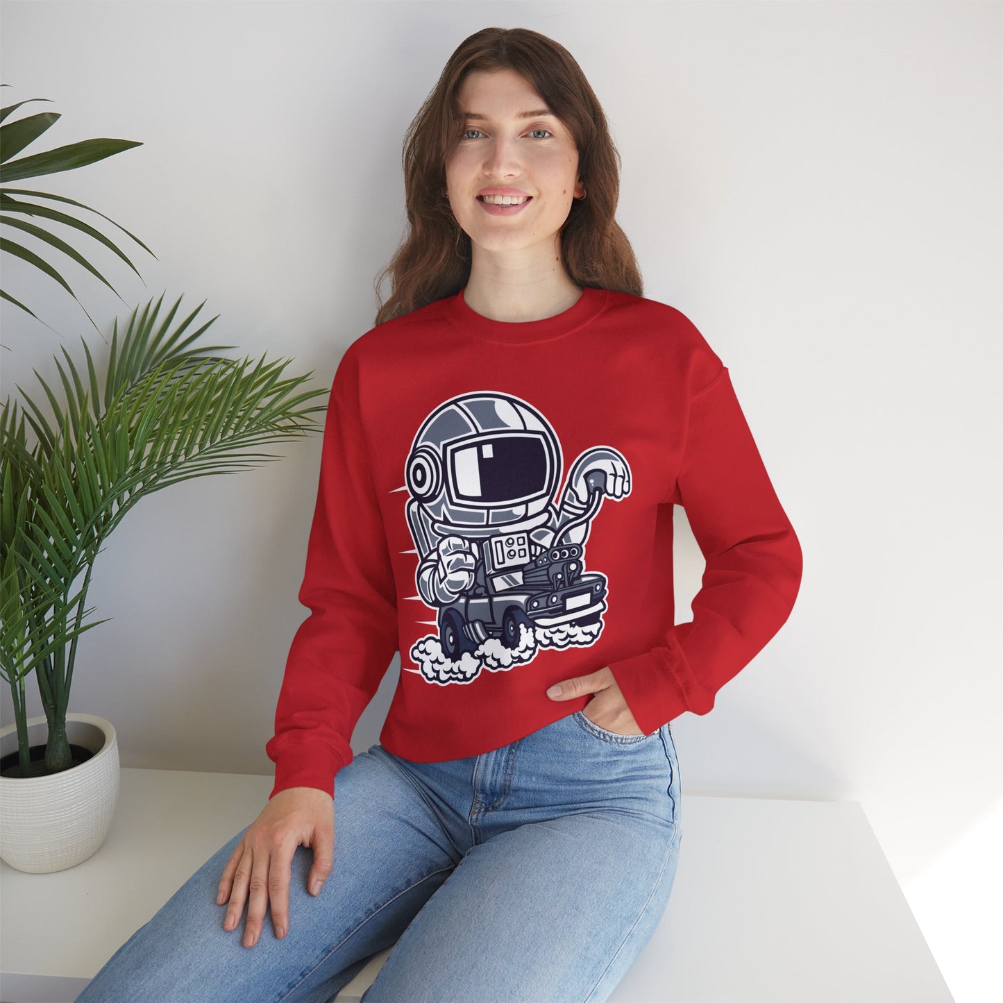 Space Shuttle Sweatshirt, Cosmic Sweatshirt, Astronaut Sweatshirt, Space Cosmic Sweatshirt