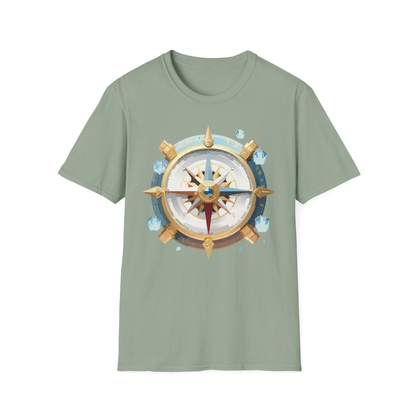 Compass T Shirt, Compass Shirt, Shirt with Compass, Navigator Shirt
