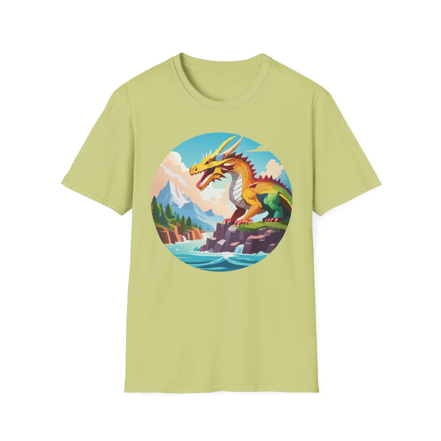 Dragon T Shirt, Dragon Shirt, Shirt with Animals, Animal Shirt