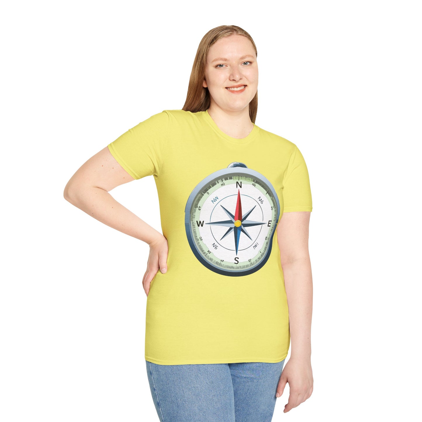 Compass T Shirt, Compass Shirt, Shirt with Compass, Navigator Shirt