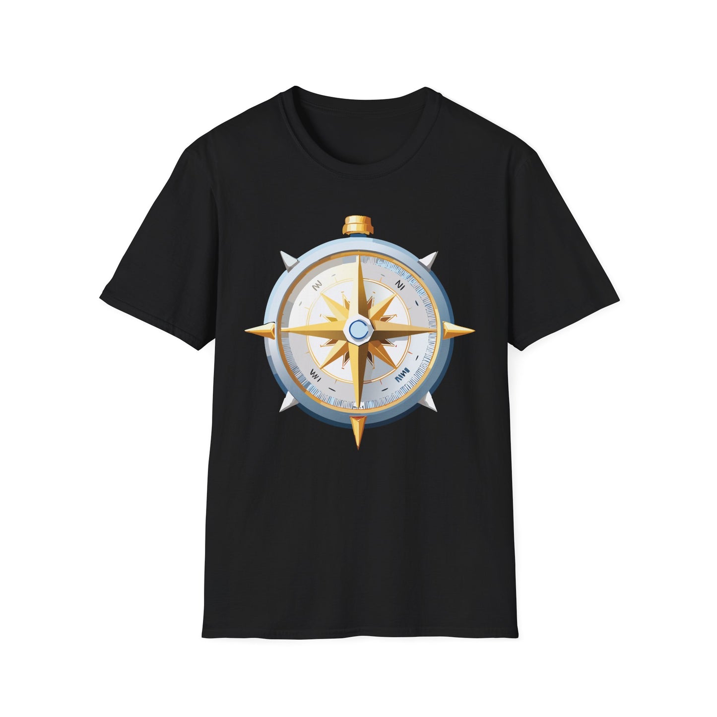 Compass T Shirt, Compass Shirt, Shirt with Compass, Navigator Shirt