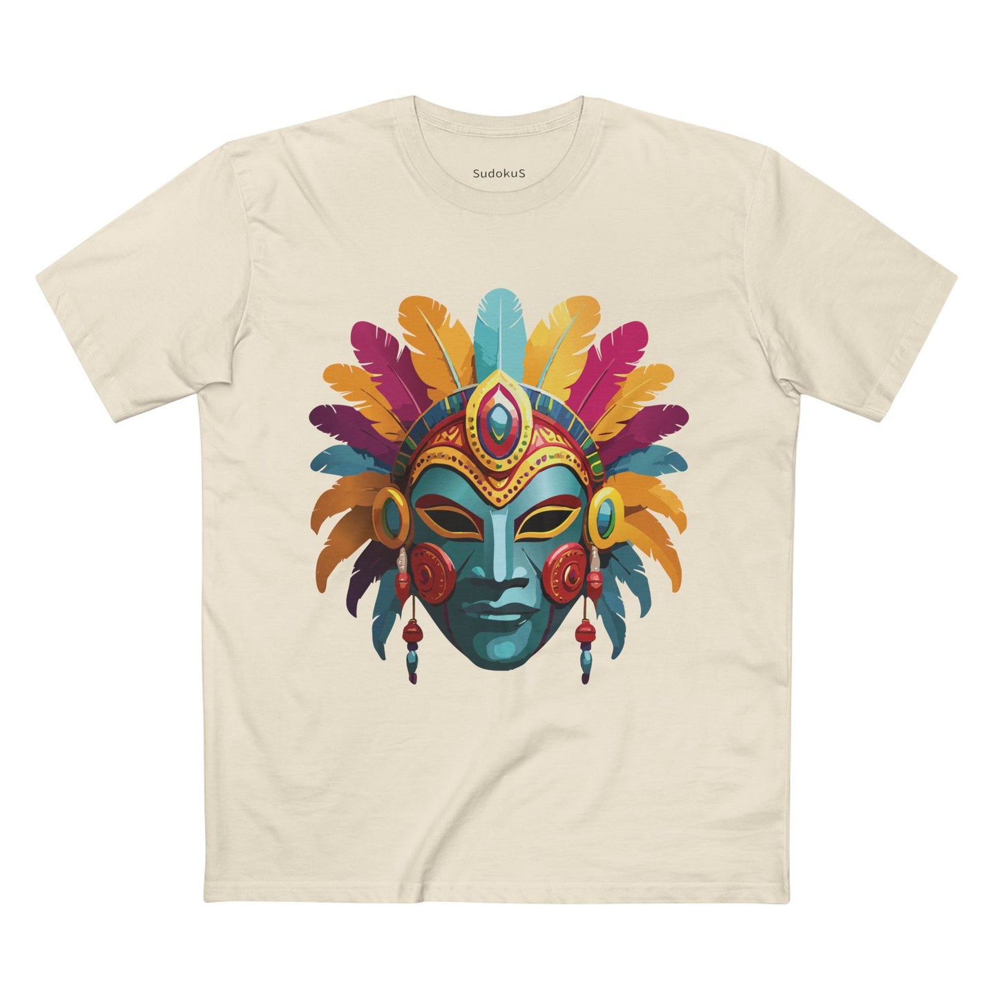 Mask Shirt, Shirt with Face - SudokuS