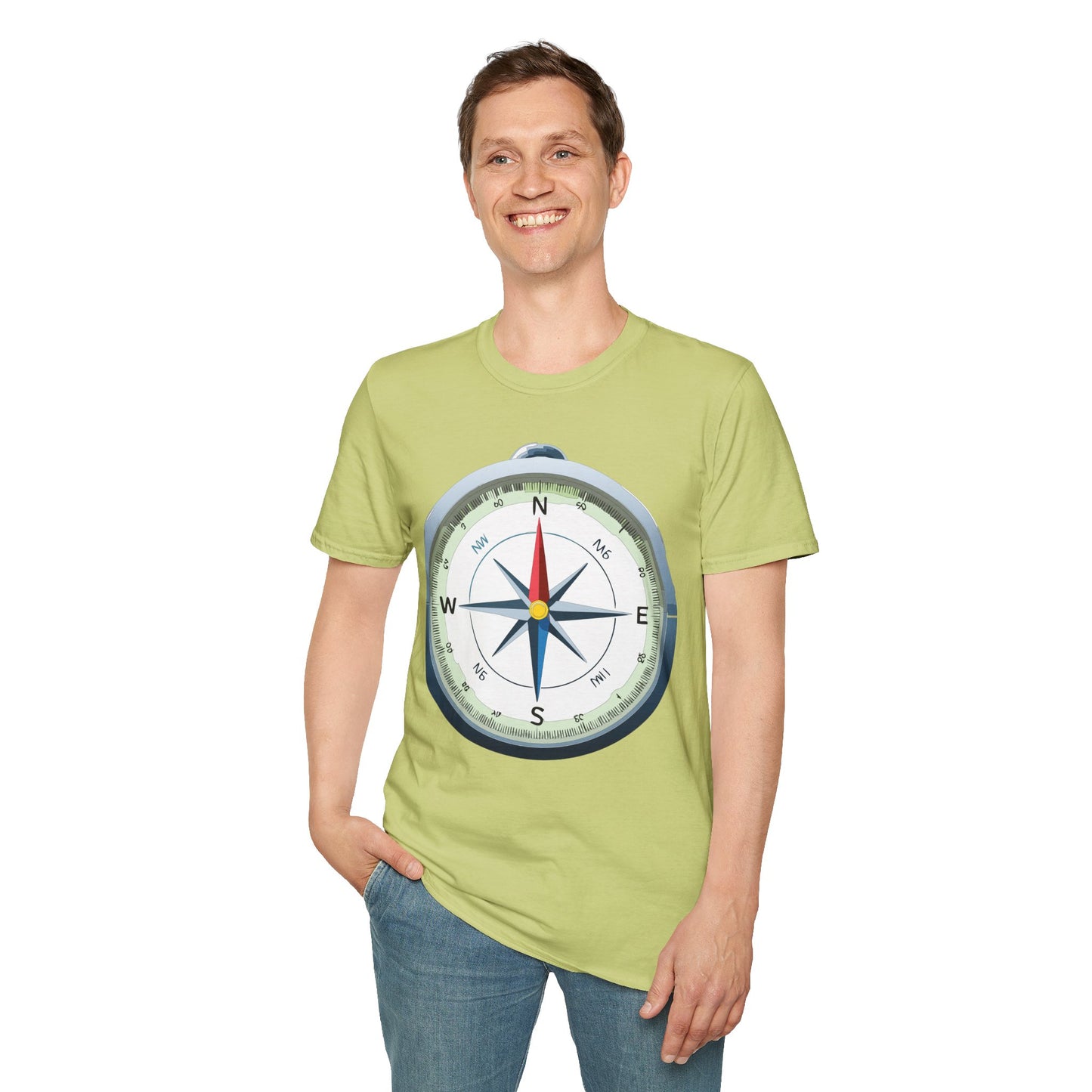 Compass T Shirt, Compass Shirt, Shirt with Compass, Navigator Shirt