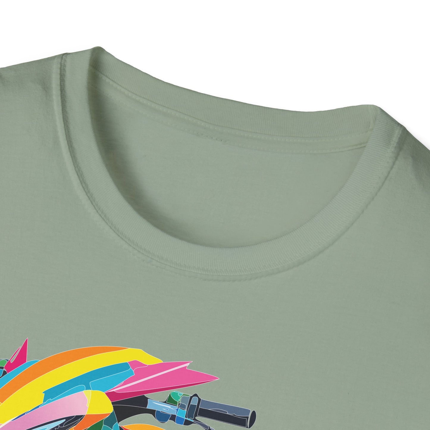 Bike T Shirt, Moto Shirt, Shirt with Motorcycle, MTB T Shirts