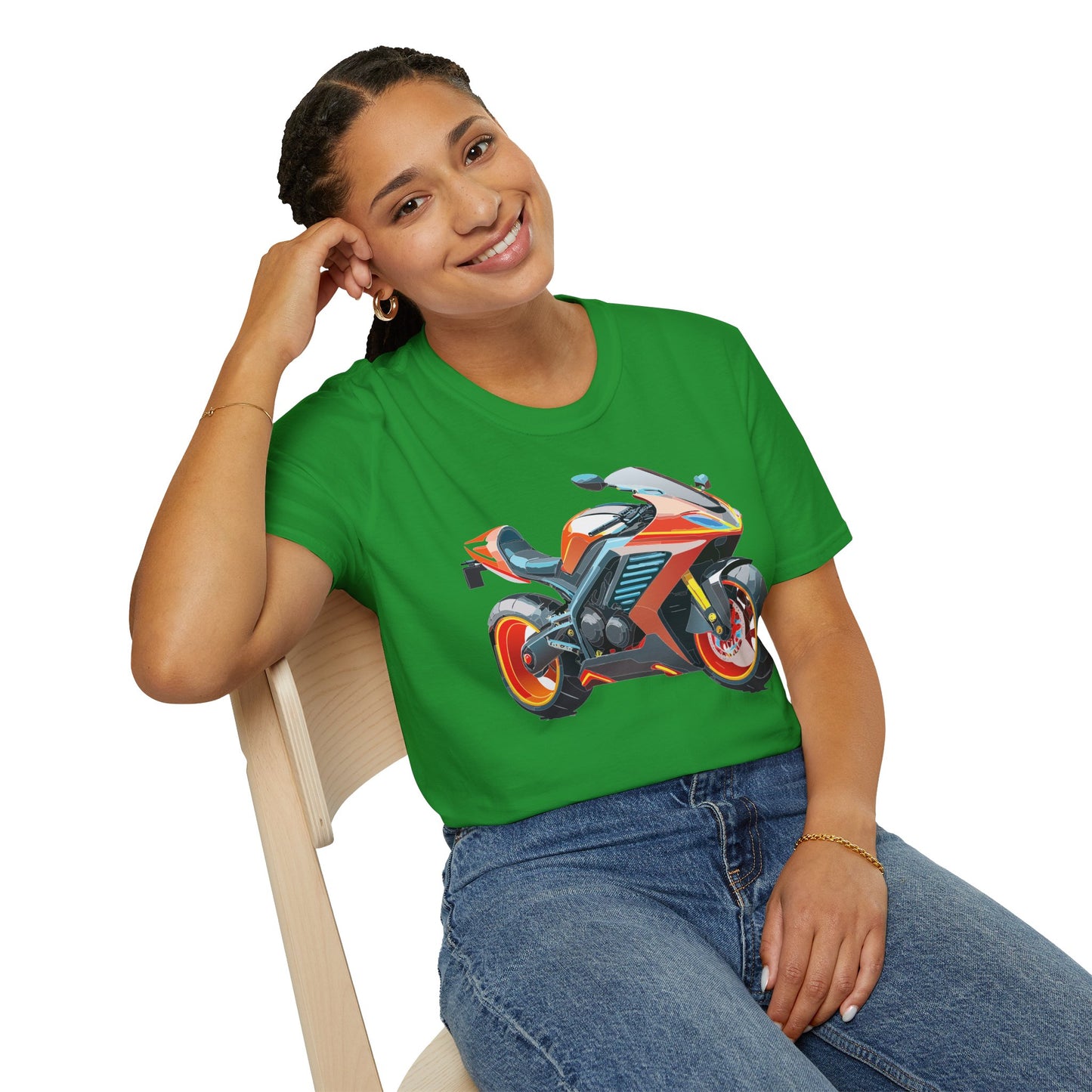 Bike T Shirt, Moto Shirt, Shirt with Motorcycle, MTB T Shirts