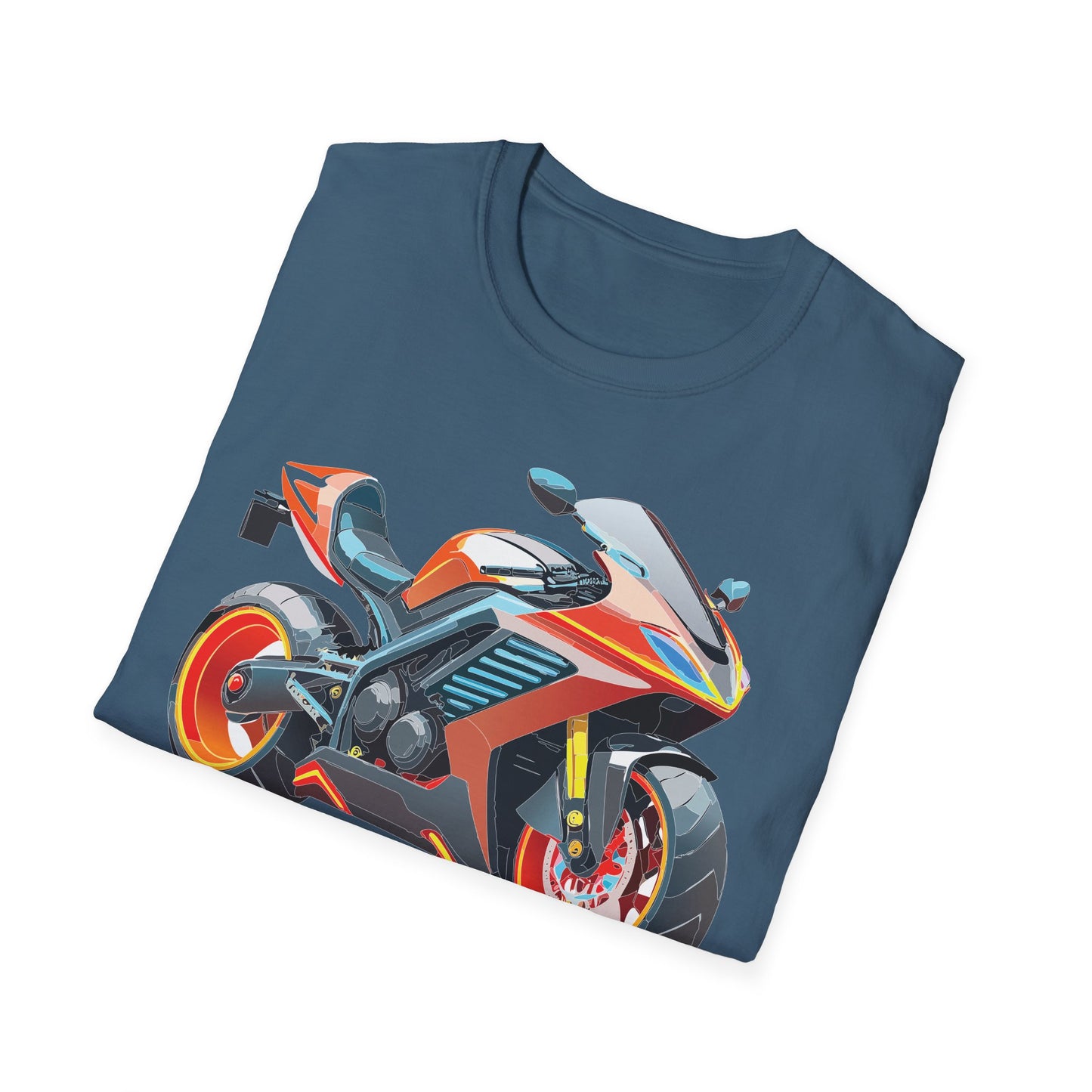 Bike T Shirt, Moto Shirt, Shirt with Motorcycle, MTB T Shirts