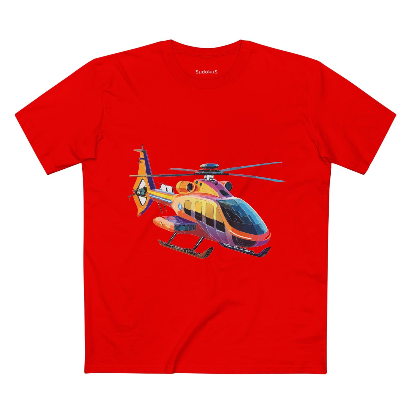 Helicopter Shirt, Chopper Shirt - SudokuS