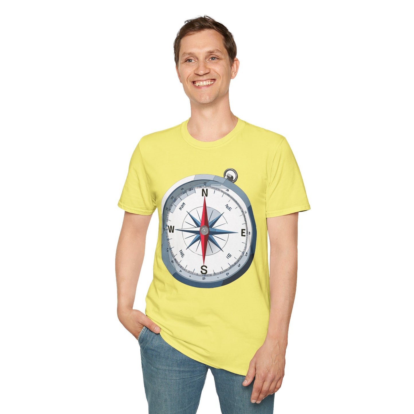 Compass T Shirt, Compass Shirt, Shirt with Compass, Navigator Shirt