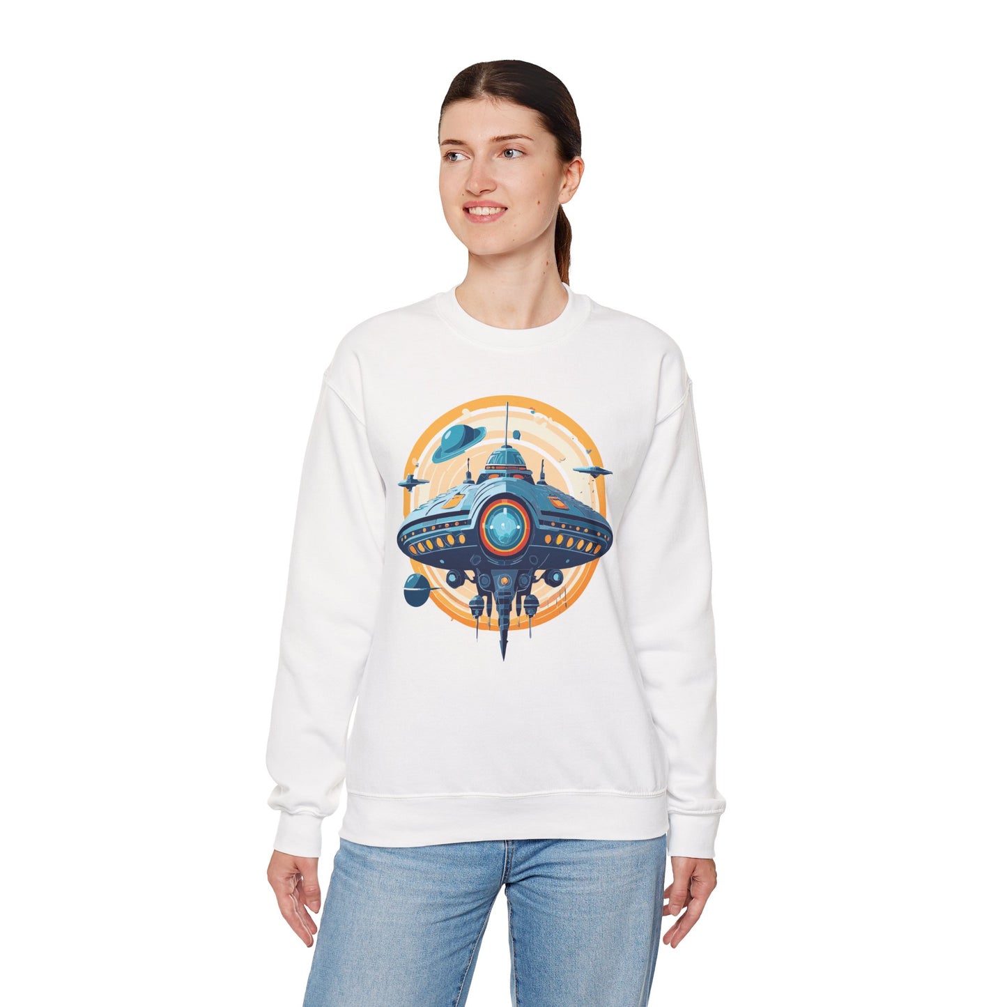 Space Shuttle Sweatshirt, Cosmic Sweatshirt, Astronaut Sweatshirt, Space Cosmic Sweatshirt