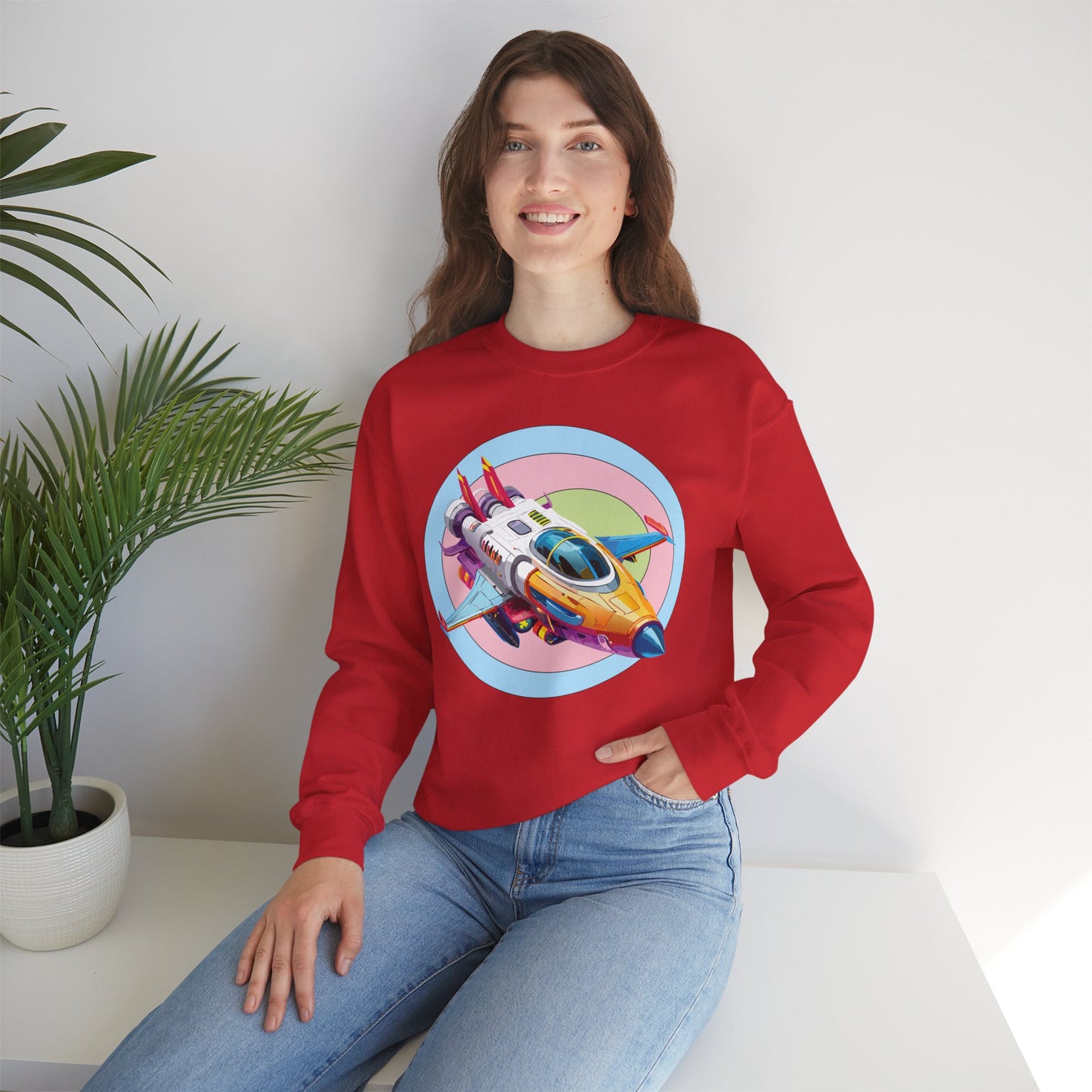 Space Shuttle Sweatshirt, Cosmic Sweatshirt, Astronaut Sweatshirt, Space Cosmic Sweatshirt