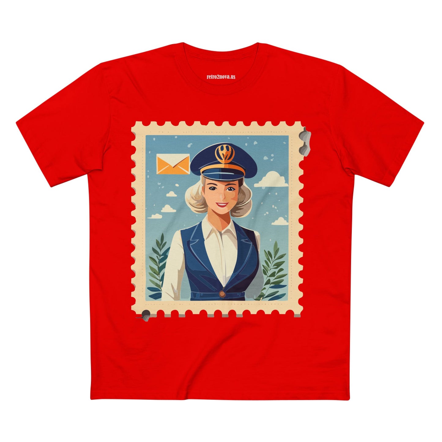 Stamp Shirt, Postage Stamp Shirt