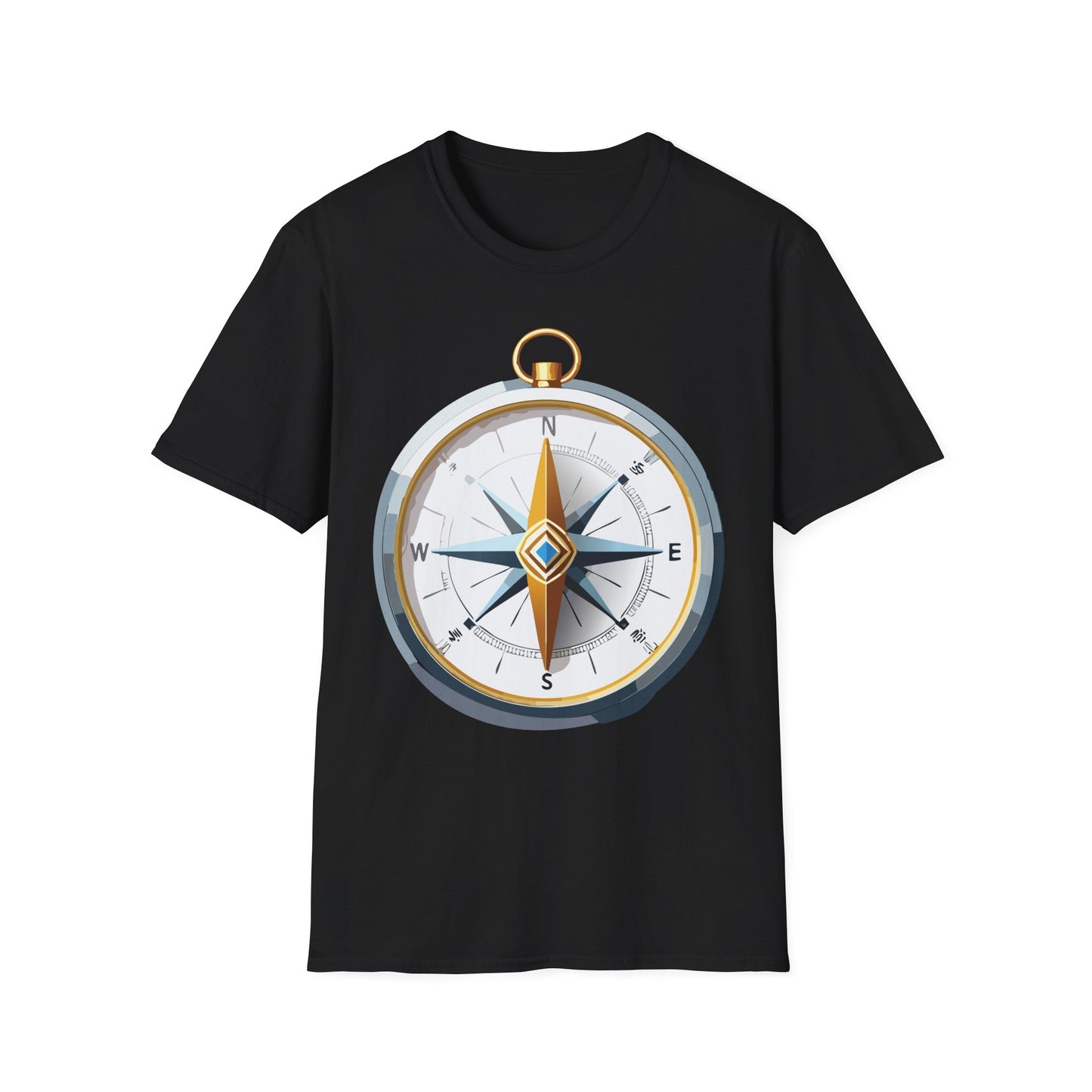 Compass T Shirt, Compass Shirt, Shirt with Compass, Navigator Shirt