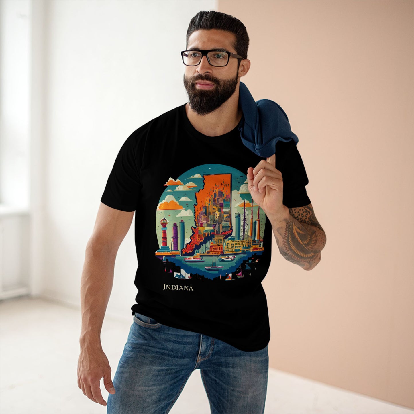 US State Shirts, Indiana Shirt
