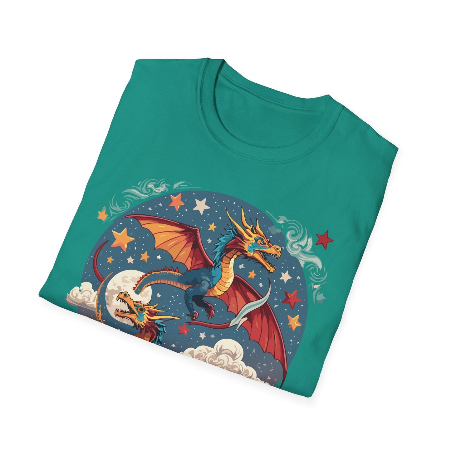 Dragon T Shirt, Dragon Shirt, Shirt with Animals, Animal Shirt