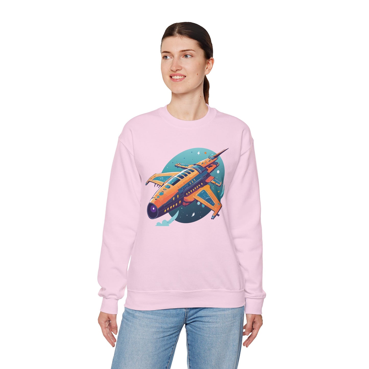 Space Shuttle Sweatshirt, Cosmic Sweatshirt, Astronaut Sweatshirt, Space Cosmic Sweatshirt