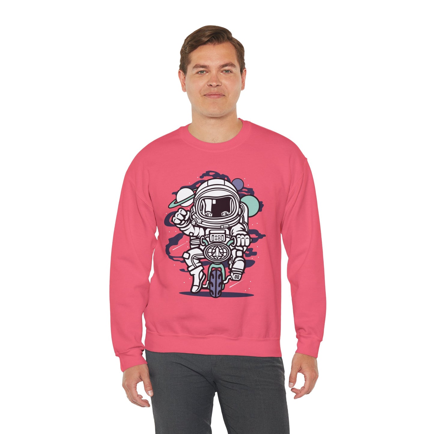 Space Shuttle Sweatshirt, Cosmic Sweatshirt, Astronaut Sweatshirt, Space Cosmic Sweatshirt
