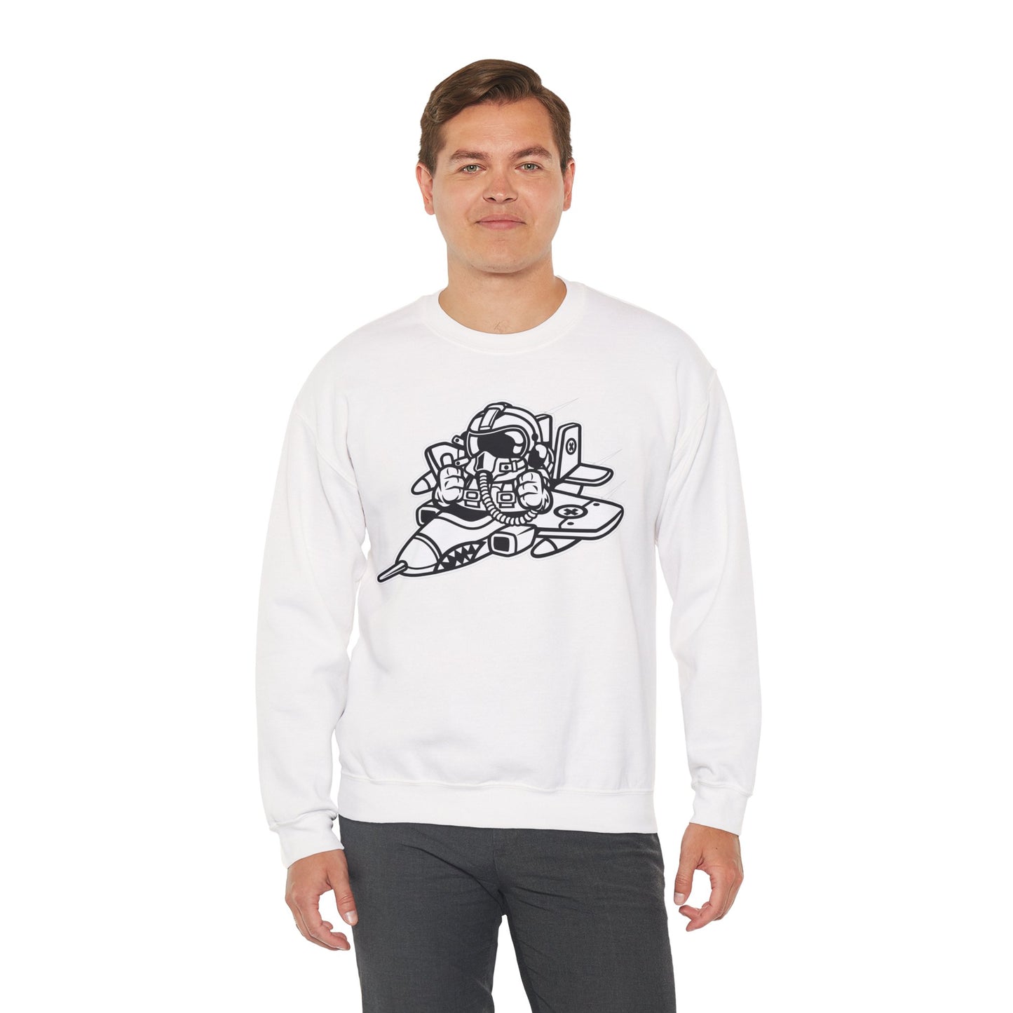 Space Shuttle Sweatshirt, Cosmic Sweatshirt, Astronaut Sweatshirt, Space Cosmic Sweatshirt