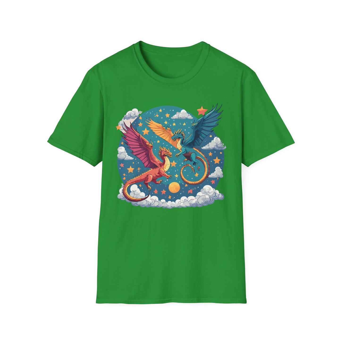 Dragon T Shirt, Dragon Shirt, Shirt with Animals, Animal Shirt