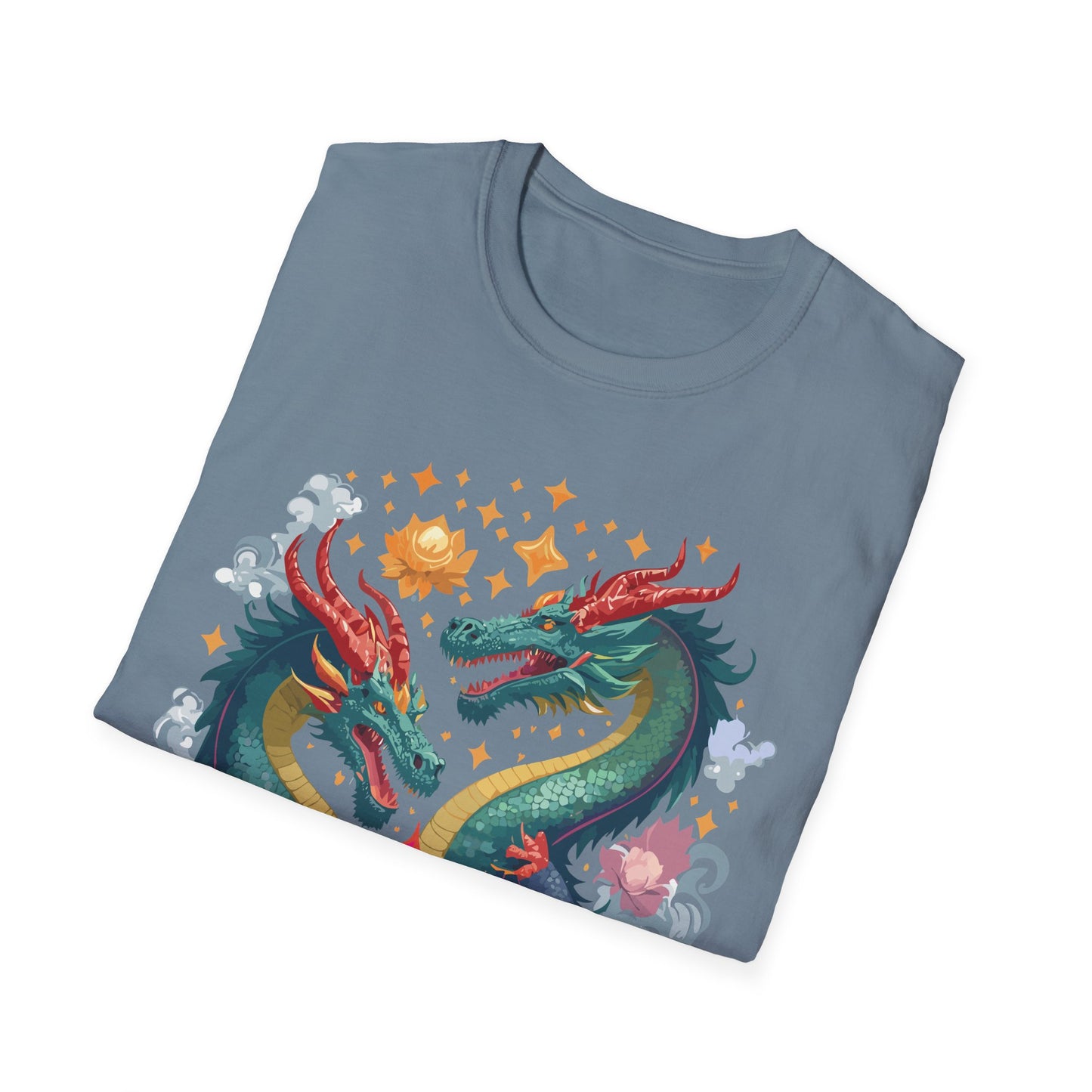Dragon T Shirt, Dragon Shirt, Shirt with Animals, Animal Shirt
