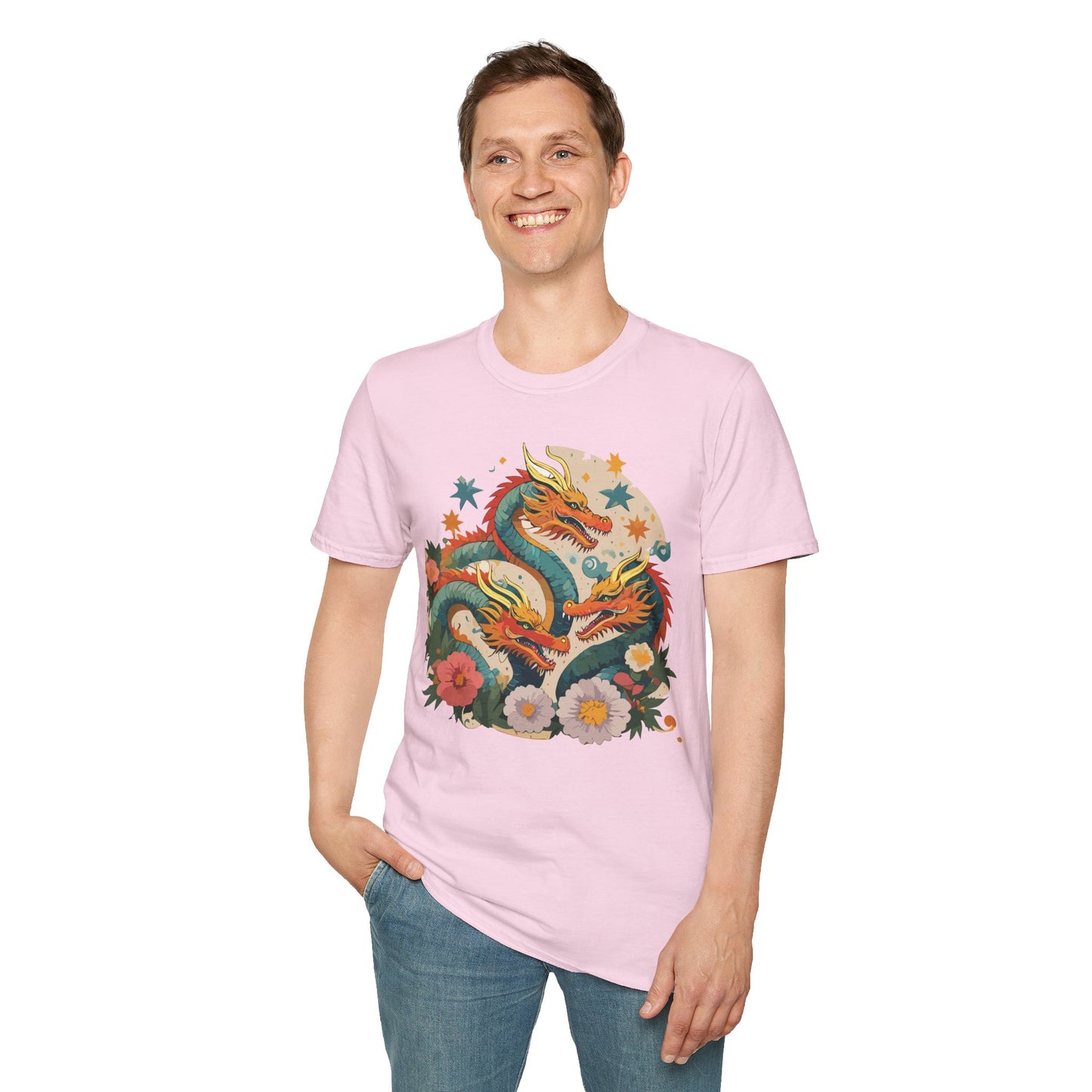 Dragon T Shirt, Dragon Shirt, Shirt with Animals, Animal Shirt