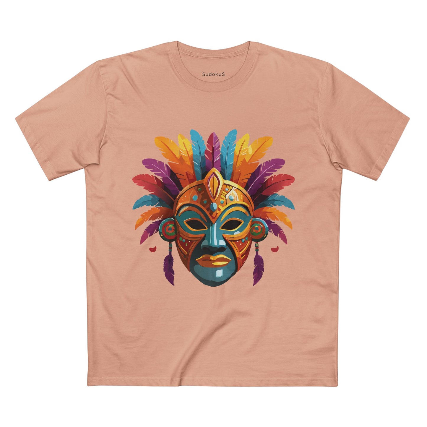 Mask Shirt, Shirt with Face - SudokuS