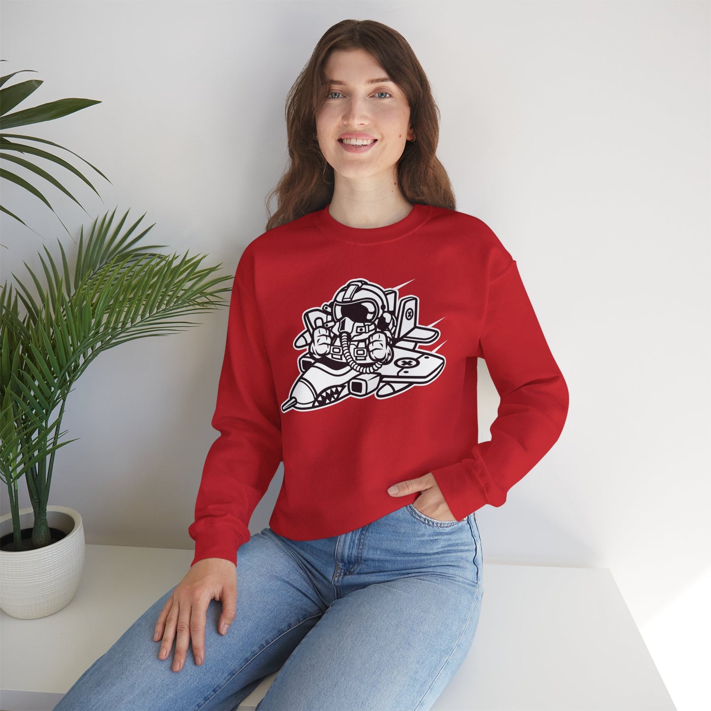 Space Shuttle Sweatshirt, Cosmic Sweatshirt, Astronaut Sweatshirt, Space Cosmic Sweatshirt
