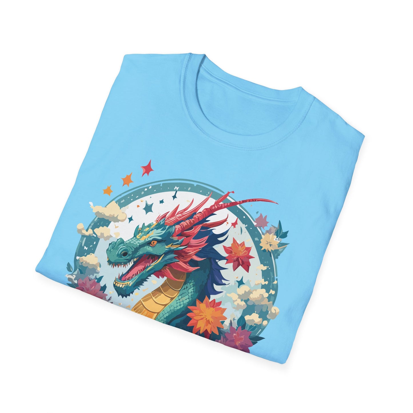 Dragon T Shirt, Dragon Shirt, Shirt with Animals, Animal Shirt